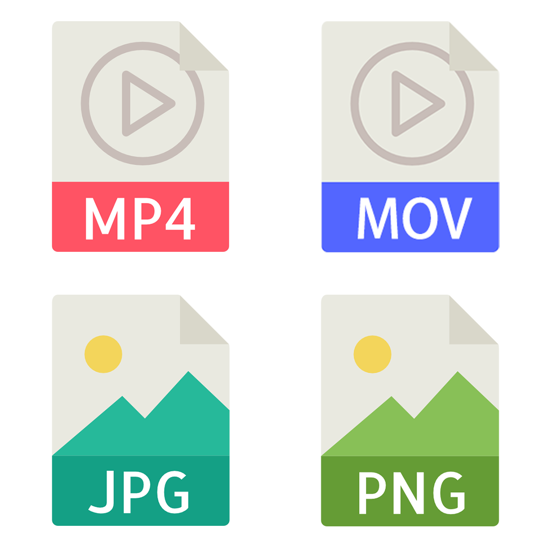 Video and photo rotation app supported format